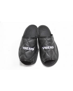 Тапочки экокожа VOLVO (Черный)