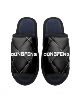 Тапочки экокожа DONGFENG Черный