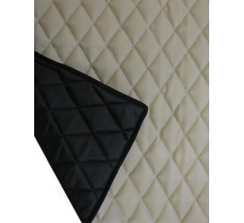 Задняя стенка спальника Волки Дальнобой экокожа Бежевый Темный-foto3