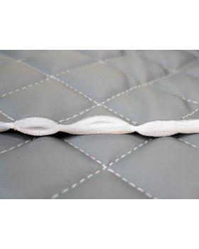 Задняя стенка спальника из ЭкоКожи (красный)-foto2