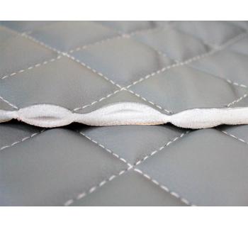 Задняя стенка спальника из ЭкоКожи (красный)-foto2