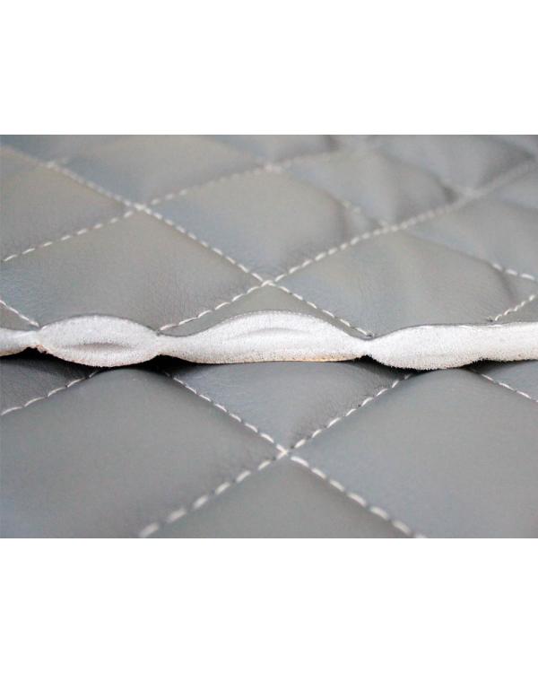 Задняя стенка спальника из ЭкоКожи (синий)