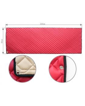 Задняя стенка спальника из ЭкоКожи (красный) Задняя стенка спальника из ЭкоКожи (красный)