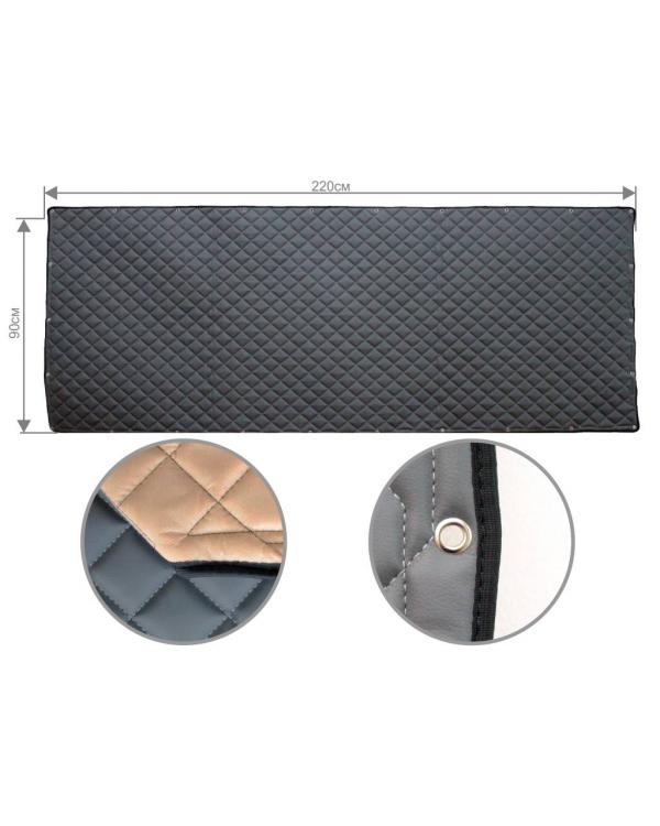 Задняя стенка спальника из ЭкоКожи (бежевый)