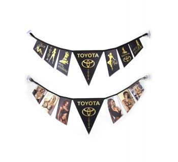 Гирлянда двусторонняя TOYOTA с Ledis
