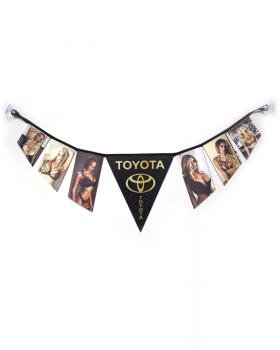 Гирлянда двусторонняя TOYOTA с Ledis-foto2