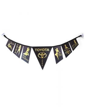 Гирлянда двусторонняя TOYOTA с Ledis-foto3