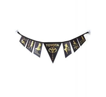 Гирлянда двусторонняя TOYOTA с Ledis-foto3