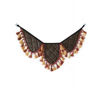 Вымпел крылья "Спаси и Сохрани" коричневый бордо -foto2