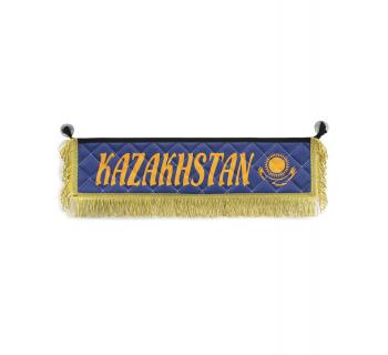 Вымпел "KAZAKHSTAN" экокожа