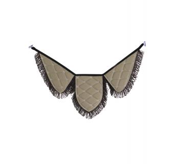 Вымпел крылья YUTONG экокожа бежевый темный-foto2