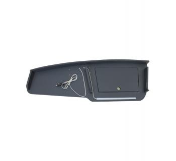 Полка ГАЗель NEXT люк и подсветка салона Декор Белый-foto3