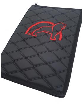 Папка для документов с вышивкой MAN Черный/Красный-foto2