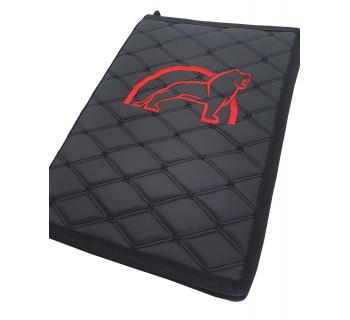 Папка для документов с вышивкой MAN Черный/Красный-foto2