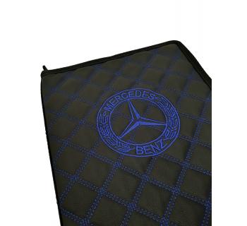 Папка для документов с вышивкой MERCEDES Черный/Синий-foto2