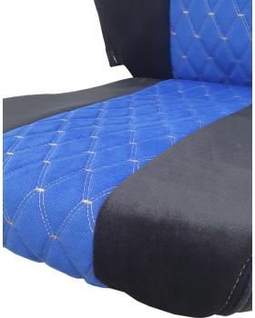 Чехлы VOLVO Кабрио Черный/Синий-foto2