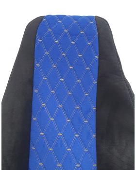 Чехлы VOLVO Кабрио Черный/Синий-foto3