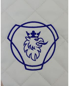 Ламбрекен и уголки SCANIA из экокожи -foto2