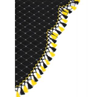 Ламбрекен и уголки Кабрио Черный, Черный/Желтый-foto2