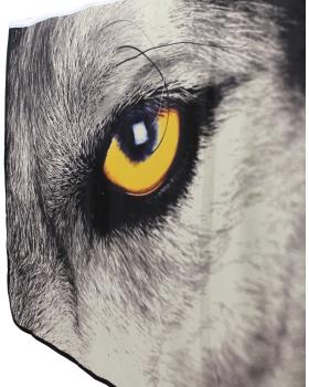 Шторы лобового окна для грузовых автомобилей принт Волк Блэкаут (90х220см) -foto2