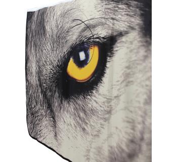 Шторы лобового окна для грузовых автомобилей принт Волк Блэкаут (90х220см) -foto2