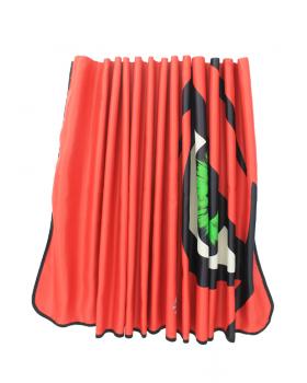 Шторы лобового окна для грузовых автомобилей принт глаза Блэкаут (90х220см) Красный-foto2