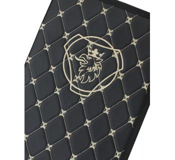 Папка для документов с вышивкой SCANIA Черный/Бежевый-foto2