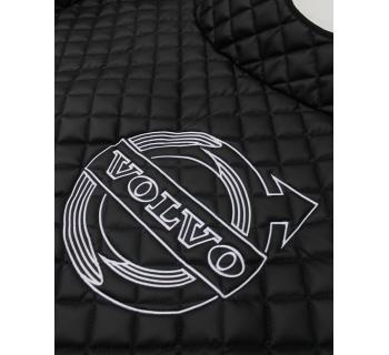 Ковер VOLVO FH16 АКПП Черный с белой вышивкой-foto2