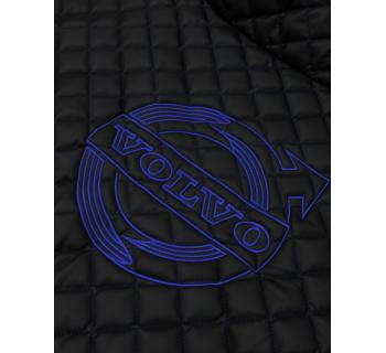 Коврик VOLVO FH16 АКПП черный с синей вышивкой-foto2