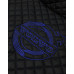 Коврик VOLVO FH16 АКПП черный с синей вышивкой