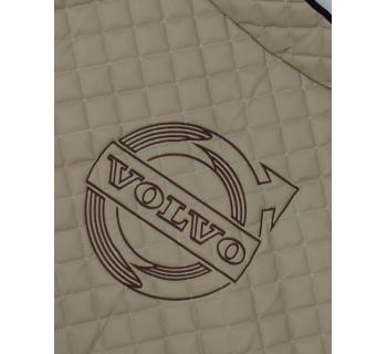 Коврик VOLVO FH16 АКПП с вышивкой Бежевый темный-foto2