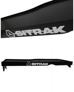 Полка SITRAK Серый, Декор Белый-foto4