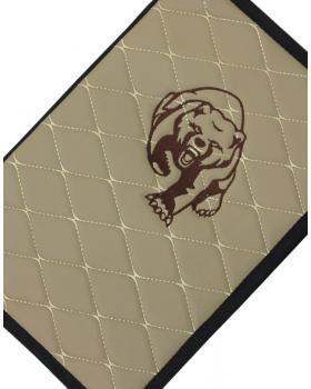 Папка для документов с вышивкой Медведь Бежевый темный-foto2