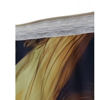 Шторы лобового окна блэкаут с принтом "Лев" (90х220см) -foto4