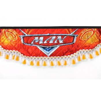 Ламбрекен и уголки с принтом MAN Красный-foto2