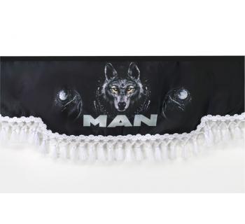 Ламбрекен и уголки с принтом MAN "Волк"-foto2