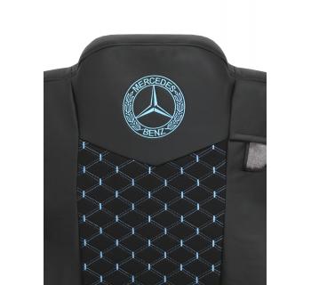 Чехлы MERCEDES Actros MP4 Черный/Синий-foto4