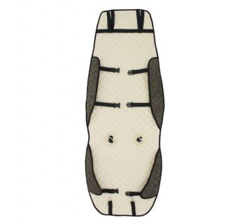 Накидка автомобильная с узкой спинкой (Коричневый Вельвет) -foto3