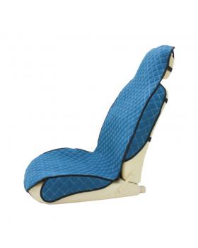 Накидка автомобильная с узкой спинкой (Морская волна Флок) -foto2