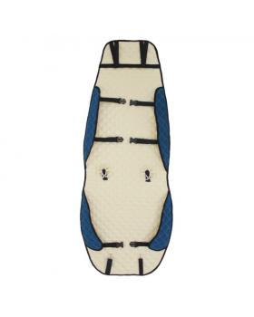 Накидка автомобильная с узкой спинкой (Морская волна Флок) -foto3