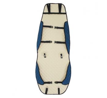 Накидка автомобильная с узкой спинкой (Морская волна Флок) -foto3