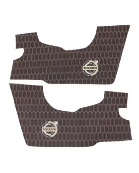 Накладки на дверные карты VOLVO FH16 Коричневый-foto3