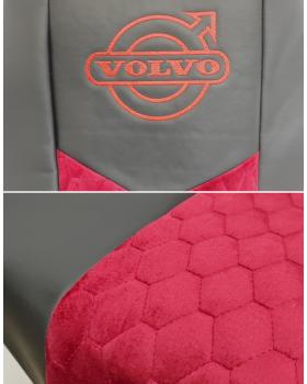 Чехлы VOLVO FH Велюр Экокожа вышивка-foto2