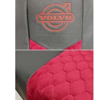 Чехлы VOLVO FH Велюр Экокожа вышивка-foto2