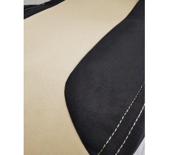 Чехлы SITRAK База Кабрио Бежевый/Черный-foto2