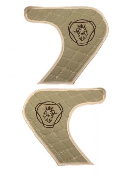 Накладки на дверные карты SCANIA 6 Темно Бежевый-foto3