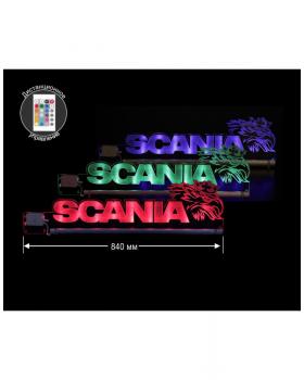 Светодиодная табличка SCANIA 840мм 