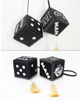 Подвеска Кубики MAN Экокожа Черная-foto2