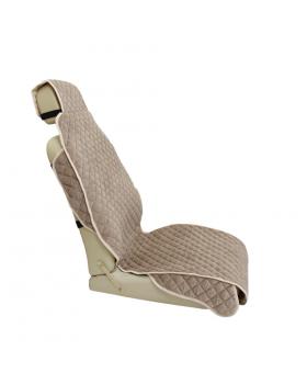 Накидка на сиденье для Газель Next Бежевый Вельвет Газель-foto2