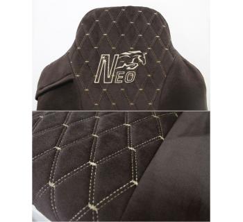 Чехлы в автомобили камаз К-5490 NEO Кабрио Коричневый вышивка -foto2